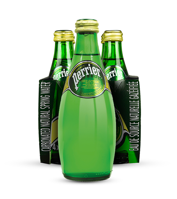 PERRIER eau minérale naturelle gazeuse - 330 ml