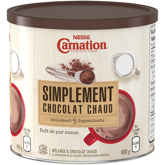 Chocolat chaud CARNATION guimauve