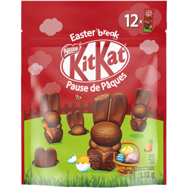 Easter Break Chocolate and Wafer Bunnies 12 Pack