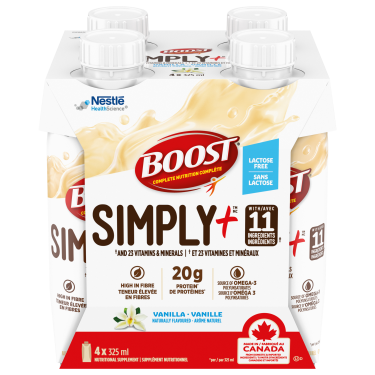 BOOST SIMPLY + Vanilla Nutrition Drink