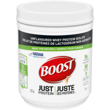 BOOST JUST PROTEIN Unflavoured Instant Whey Protein Isolate Powder 227 g