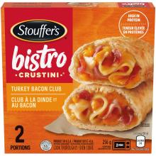STOUFFER'S Bistro Crustini Turkey Bacon Club