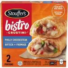 STOUFFER'S Bistro Crustini Philly Cheesesteak
