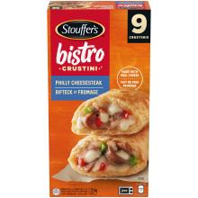 STOUFFER'S Bistro Crustini Philly Cheesesteak
