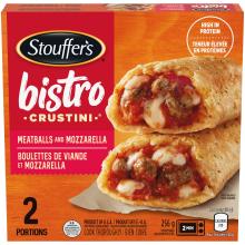 STOUFFER'S Bistro Crustini Meatball Mozzarella