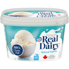 real dairy natural vanilla pack