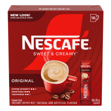 Nescafé sweet and creamy original