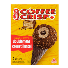 coffee crisp frozen cones pack