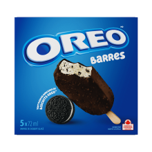 oreo barres glace pack