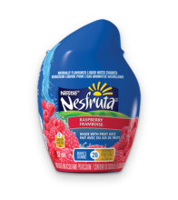 NESFRUTA Framboise, rehausseur d'eau liquide naturellement aromatisé, 52 ml donne 26 portions.