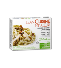 LEAN CUISINE, Poulet grillé Carbonara, 244 grammes.