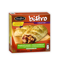 Poulet barbecue STOUFFER'S BISTRO Crustini, 2x portions de 128 grammes.