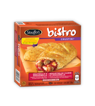 STOUFFERS Bistro Crustini, boulettes de viande et Mozarella, 2 portions x 128 grammes