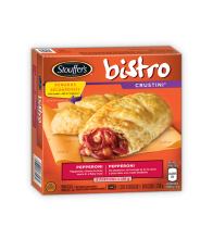 STOUFFER'S BISTRO Crustini Pepperoni, 256 grammes.