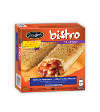 STOUFFER'S BISTRO Crustini Poulet Parmesan, 256 grammes.