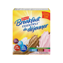 CARNATION BREAKFAST ESSENTIALS Variety Flavour Pack 10 x 40 grammes sachets