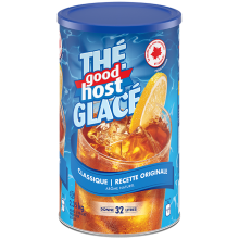 GOOD HOST, Thé glacé classique. 2,35 kg donne 32 L.