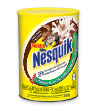 Mélange au lait au chocolat NESQUIK, avec 33% de sucre en moins, même bon goût, 1,36 kg