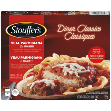 STOUFFER'S Diner Classics Veau Parmigiana, 332 grammes.