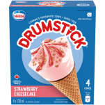 Strawberry Cheesecake Cones