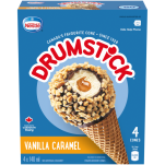 Vanilla Caramel Cones 4 x 140 ml