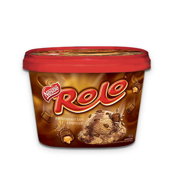 Title text placeholder Crème glacée ROLO, 1,5 litre.