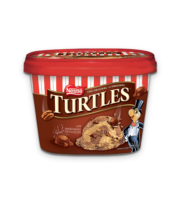 Title text placeholder Crème glacée TURTLES, 1,5 litre.