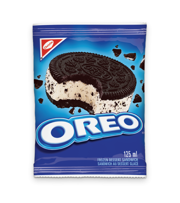Title text placeholder OREO Frozen Desert Sandwich, 125 ml.