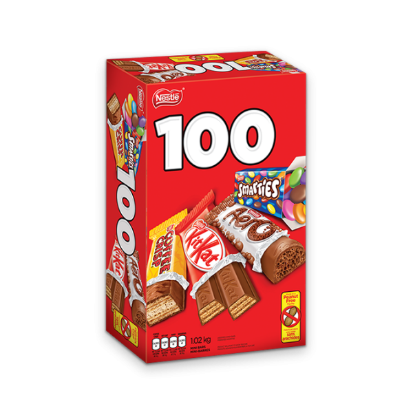 Title text placeholder NESTLÉ minis 100 count, 1.02 kg