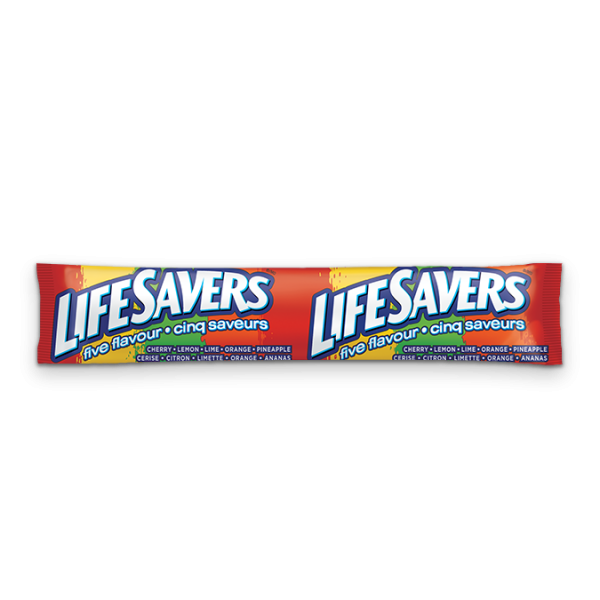 Title text placeholder LIFESAVERS Cherry, Lemon, Lime, Orange, and Pineapple-flavoured ice pop. 65 ml