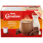 Choc. chaud NESTLÉ CARNATION Riche et crémeux, Keurig, 