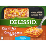 DELISSIO Crispy Pan Hawaiian Pizza, 572 g