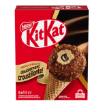 kitkat double crunch cone french box