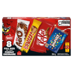 NESTLÉ Scary Assorted Halloween Full-Sized Bars Carton 8 pack