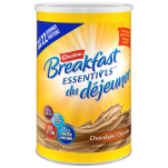 CARNATION BREAKFAST ESSENTIALS Mélange de boissons au chocolat en poudre, 880 grammes.