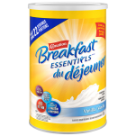 CARNATION, la poudre de vanille Breakfast Essentials, 880 grammes donne 22 portions.