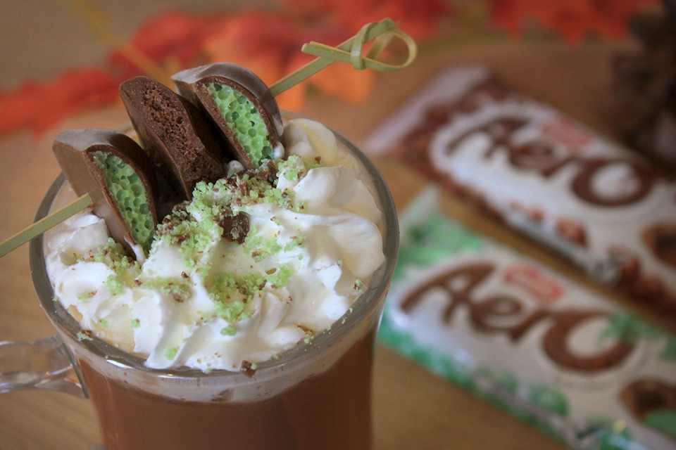 Chocolat chaud aux bulles AERO | faitavecnestle.ca Chocolat chaud aux bulles AERO | faitavecnestle.ca