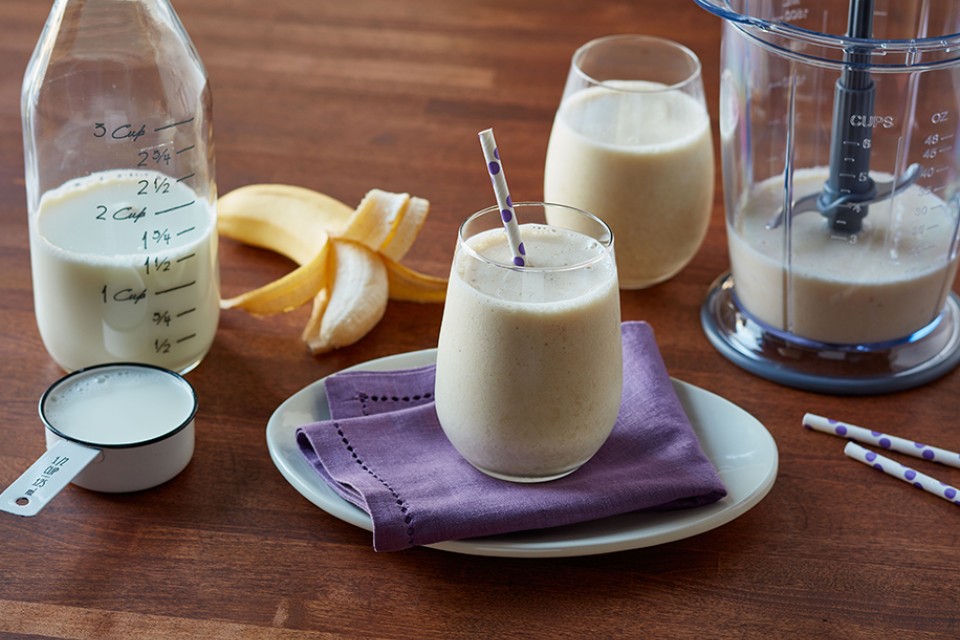 Crazy Banana Shake Recipe. A perfect blend of banana and creamy French Vanilla CARNATION BREAKFAST ESSENTIALS.