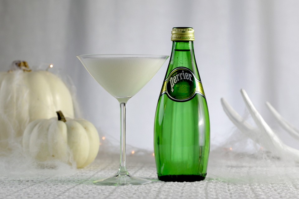 PERRIER Ghost Martini cocktail recipe