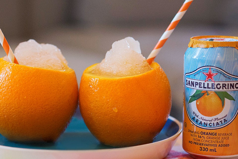 Frosty, refreshing and delicious Orange Granita recipe.