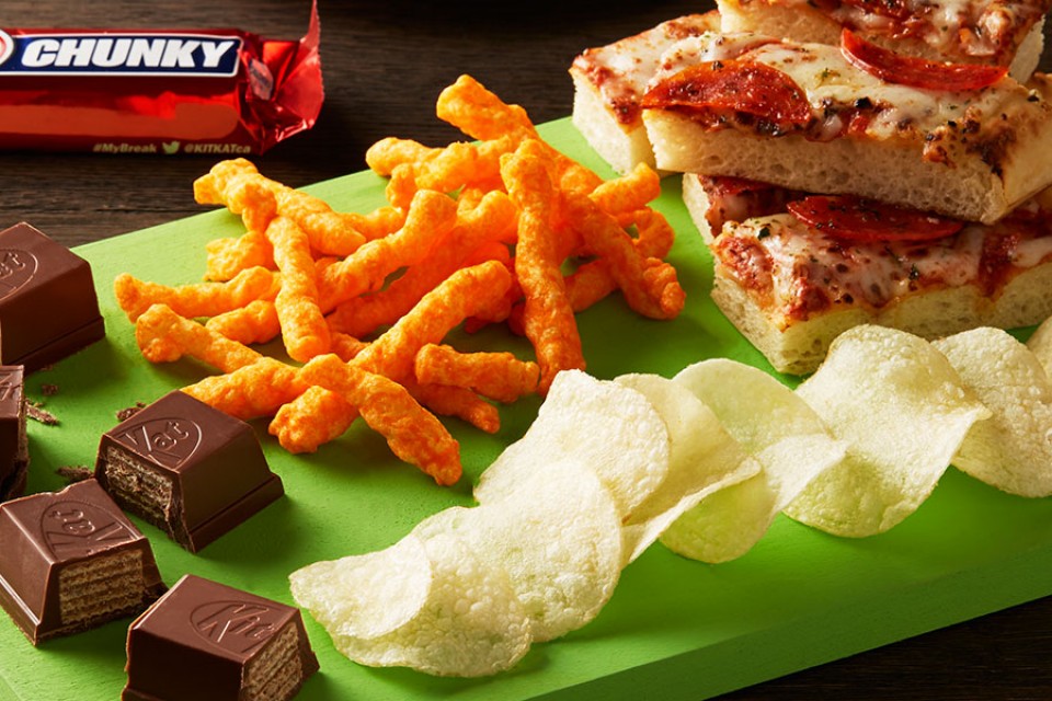 KIT KAT Seattle Spread Idea. Take a break from complicated recipes.