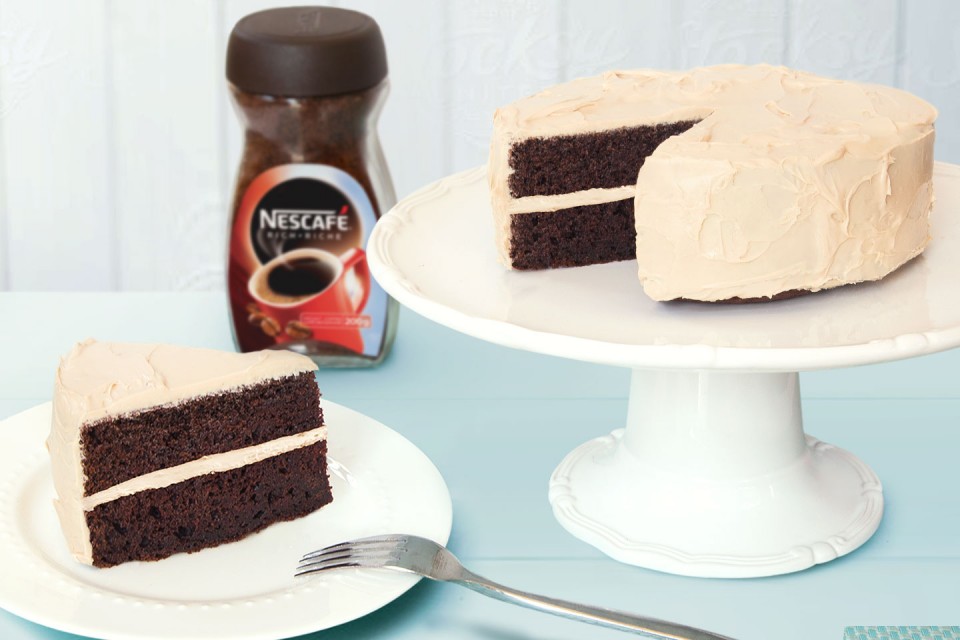 NESCAFÉ Chocolate Coffee Cake recipe.
