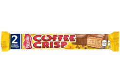 COFFEE CRISP Chocolate, Share Pack, 75 grammes.